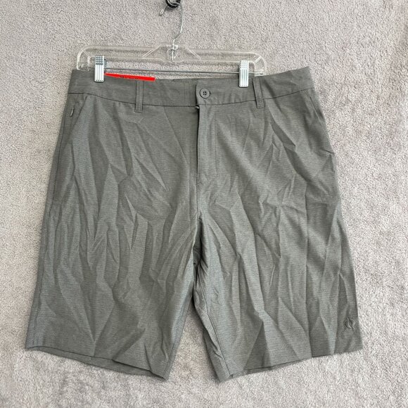 NEW Hang Ten Men's 34 Regular Fit Hybrid Walkshort Gray - Picture 2 of 9